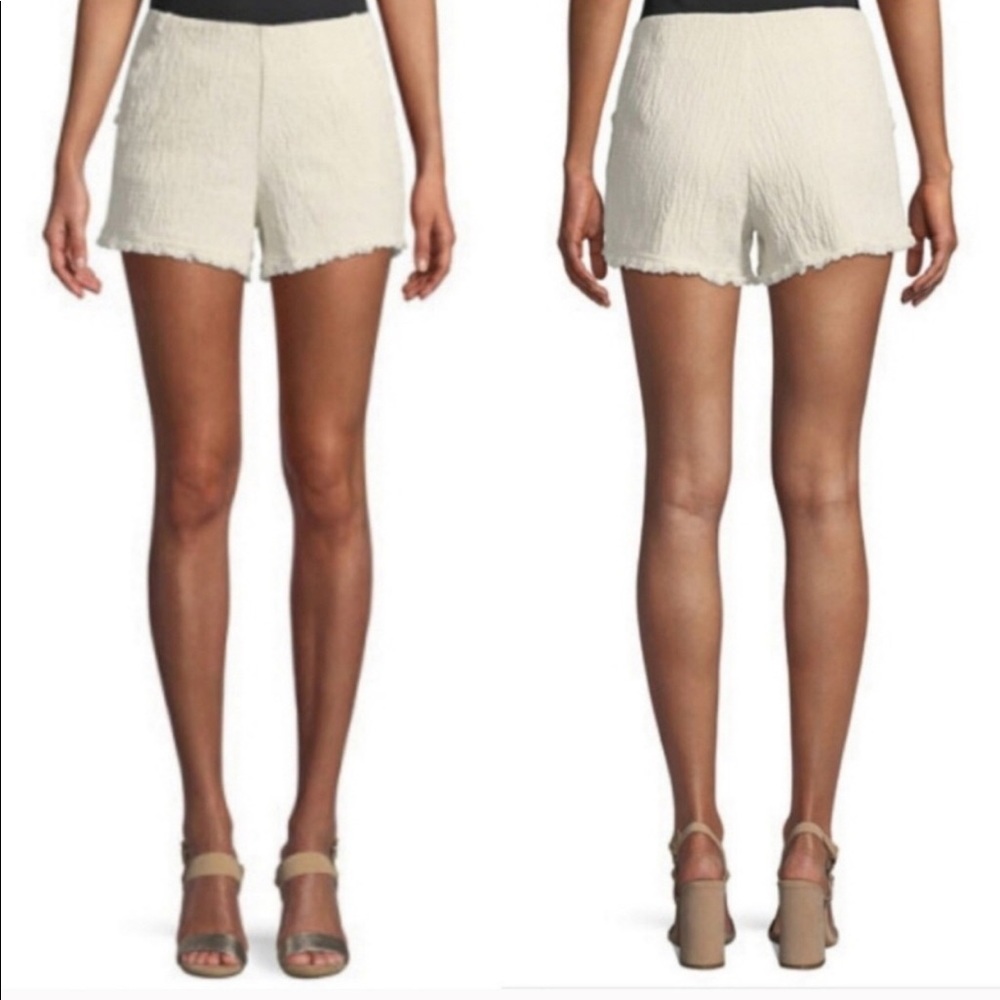 J.O.A. High Waisted Tap Pants/Shorts Frayed